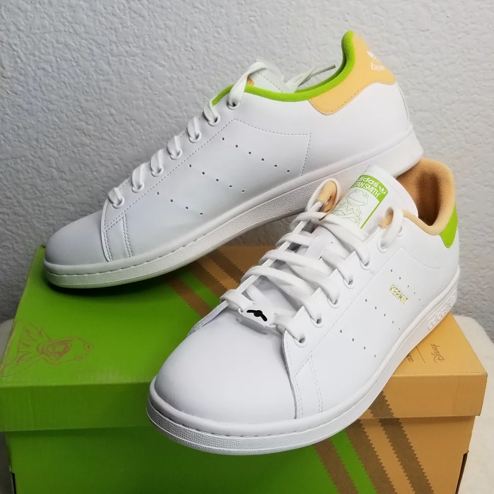 Adidas x Disney Miss Piggy Stan Smith GZ5863 Sneaker Shoes Sz 11 Mens New - Picture 4 of 7